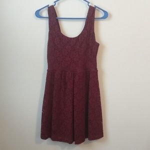 Red Lace Dress